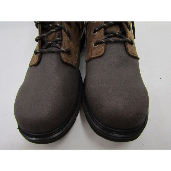 EUC Lacrosse Mens Sz 14 M Brown Leather Laces Composite Ankle Work Boots main image 9